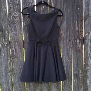 Legend Black Fit and Flare Dress